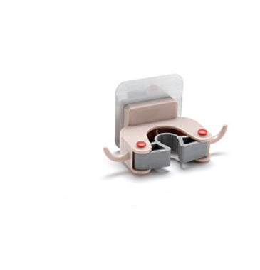 Nail-Free Wall-Mounted Mop & Broom Holder — Traceless Adhesive Clip