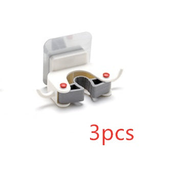 Nail-Free Wall-Mounted Mop & Broom Holder — Traceless Adhesive Clip